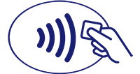 contactless symbol icon